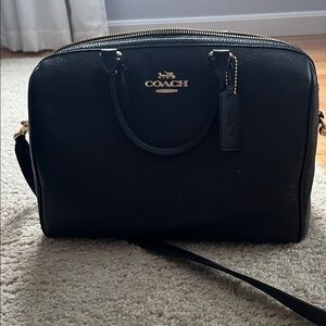 Coach Black Large Rowan